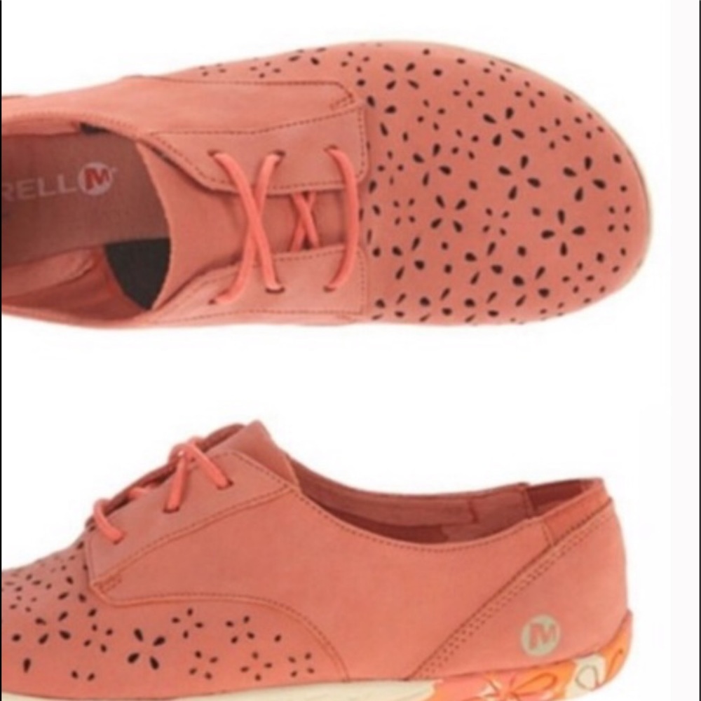 Merrell shoe- Coral. Never worn.